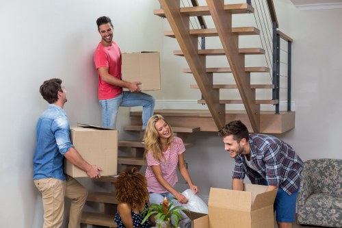 Man and van removals service helping with a local Barkingside house move