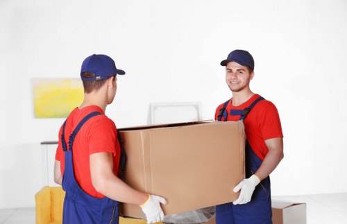 Furniture removal from a flat in Barkingside with limited access