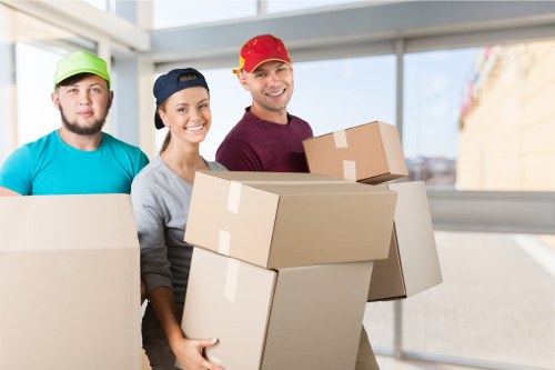 Local removal service supporting a Barkingside property move