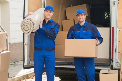 Local moving van used for domestic and small business transport in Barkingside