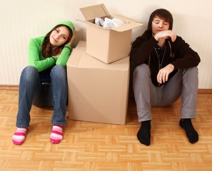 Professional movers handling a residential move in Barkingside