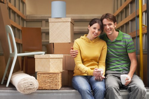 Small flat or house removal support in Barkingside with van transport