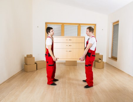 Unpacking boxes and arranging items in a new Barkingside property